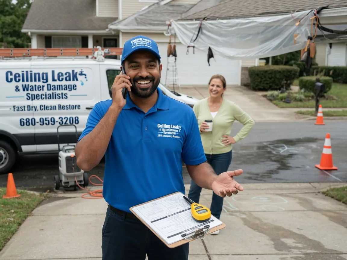 Ceiling Leak Cleanup Carville, LA FAQs